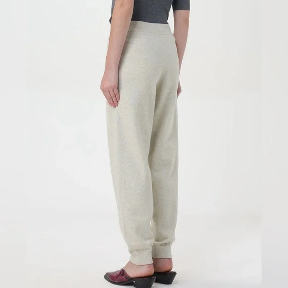 Isabel Marant ÉTOILE Kira Joggers Track Pants Light Grey Women’s Size 34 NWT